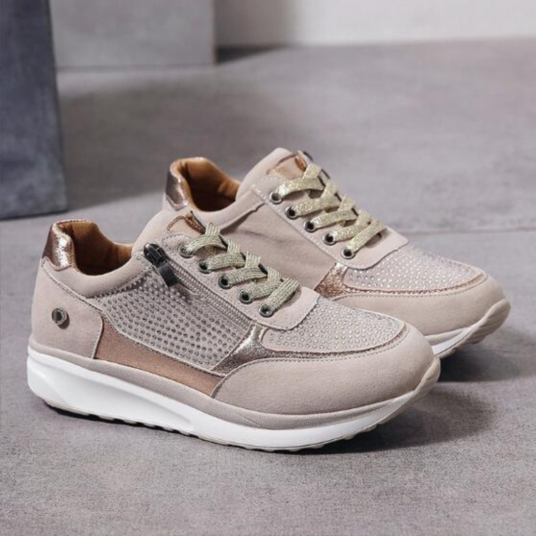 Gabrielle - Orthopedische sneakers met ritssluiting