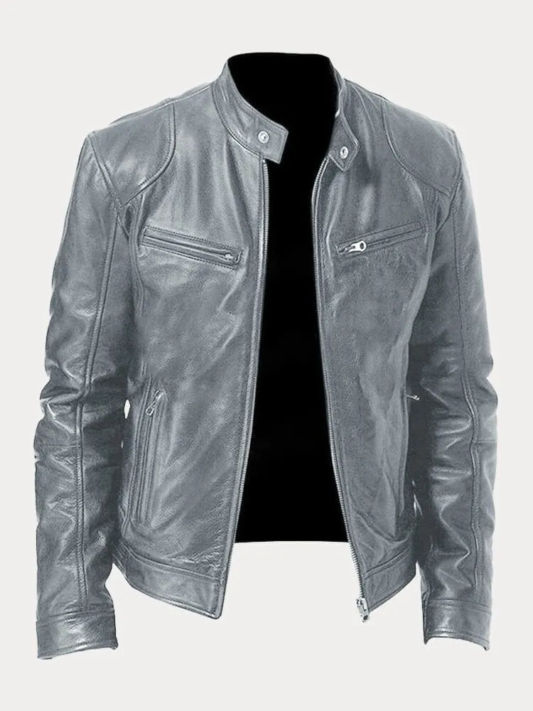 Axel™ - Stijlvol & Tijdloos Leren Jack