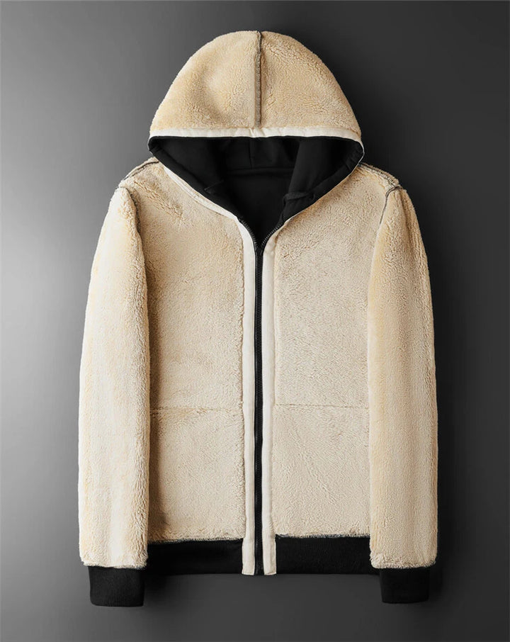 James | Warme Lamswol Hoodie voor de Koude Wintermaanden
