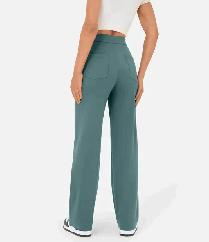 Zoe | High-waisted elastische casual broek