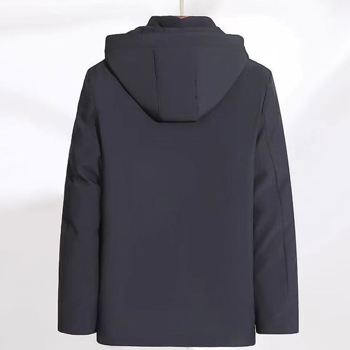 Bernd - Heren Thermo Parka met Dikke Capuchon